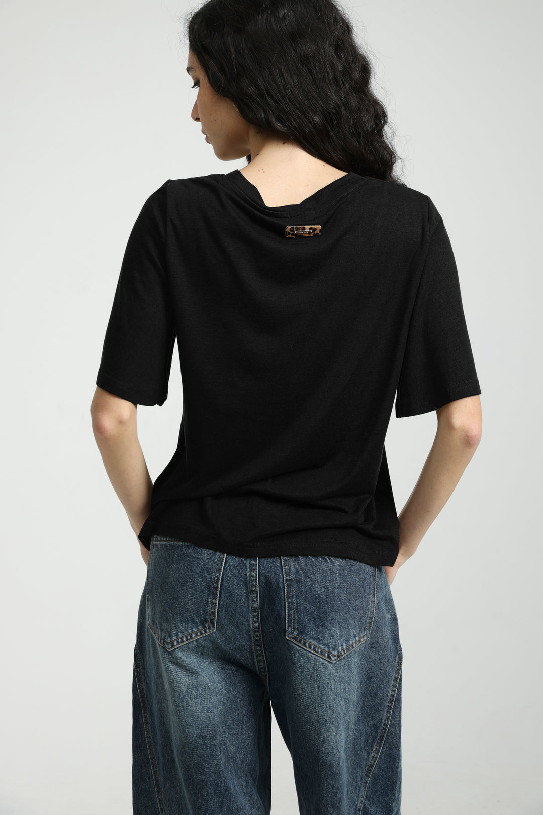 Clean25 Black V T-Shirt