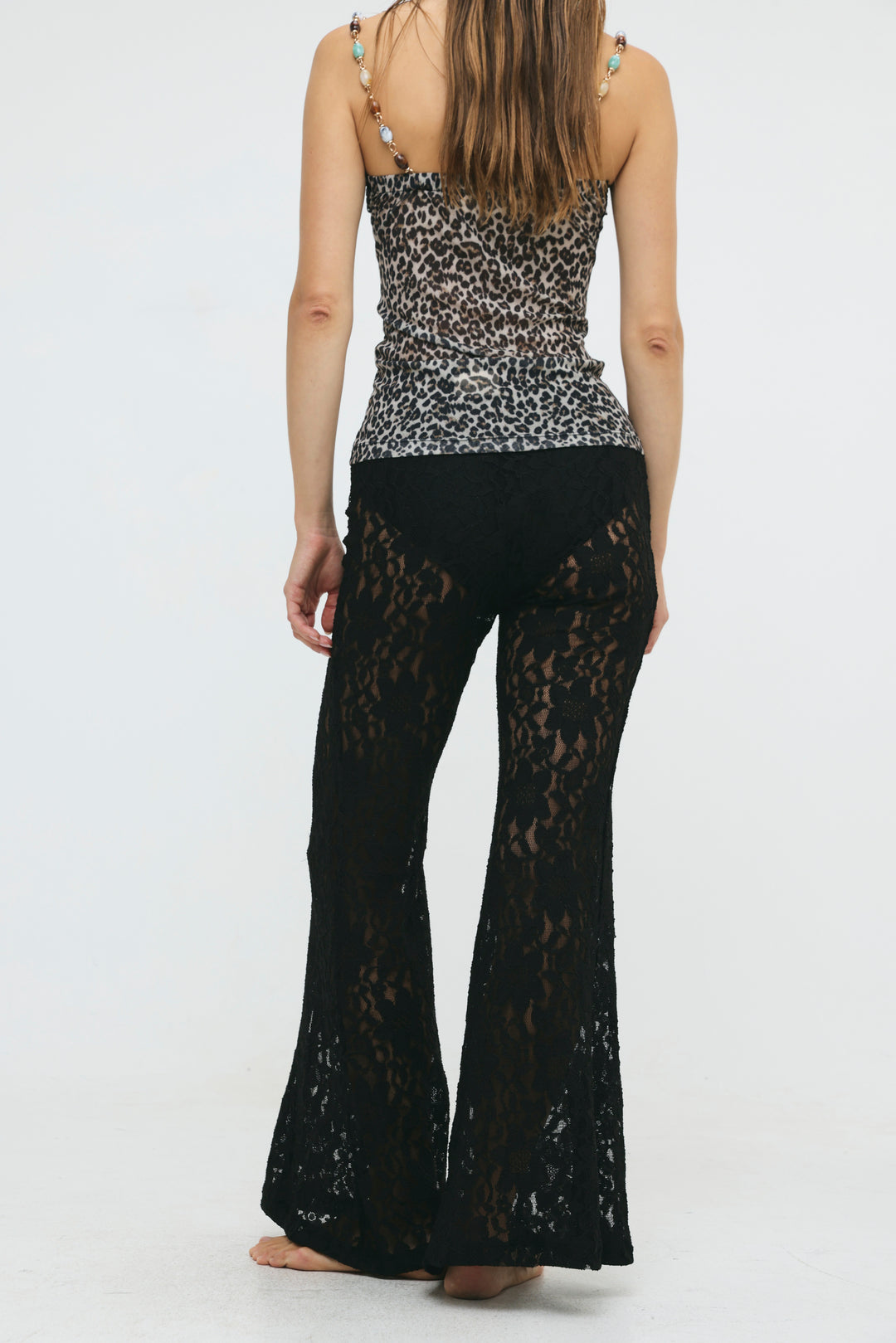 Paros Black Lace Bottoms