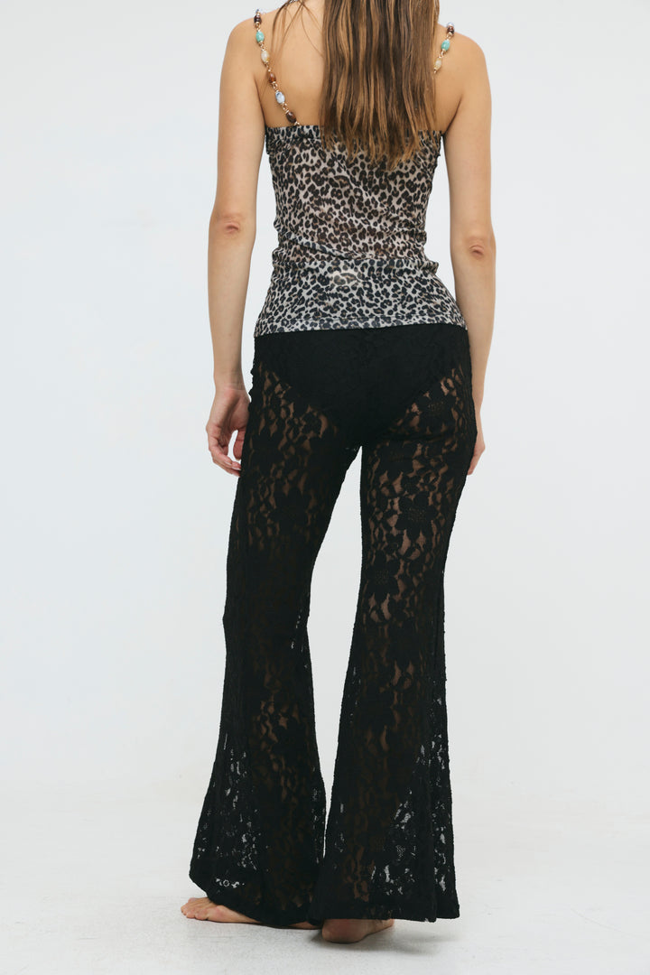 Paros Black Lace Bottoms