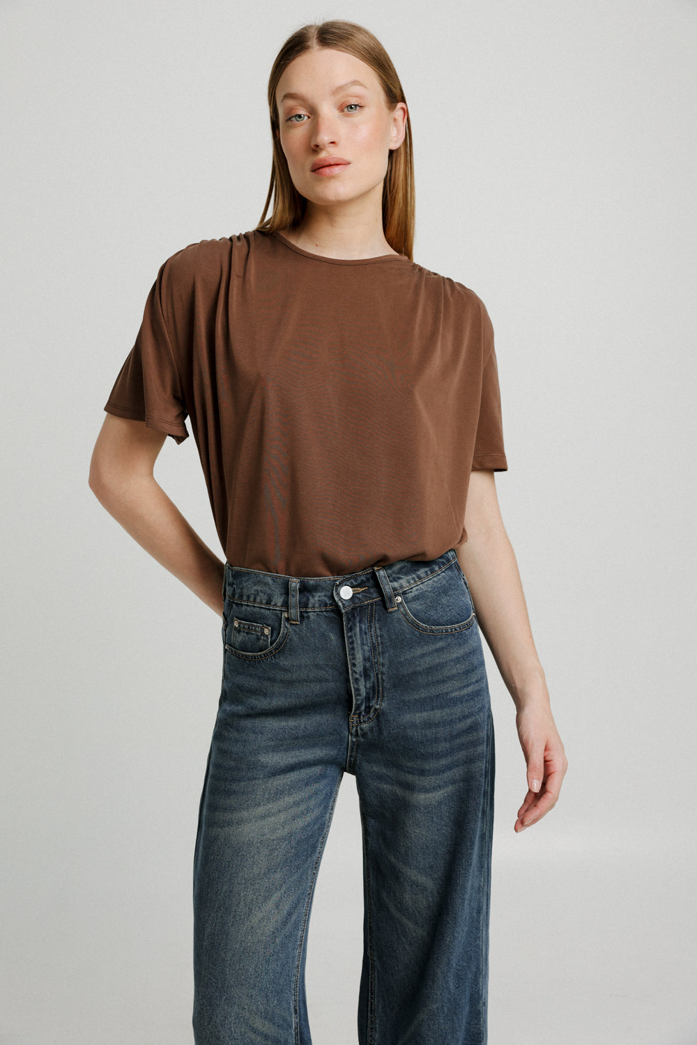 Only Brown T-Shirt