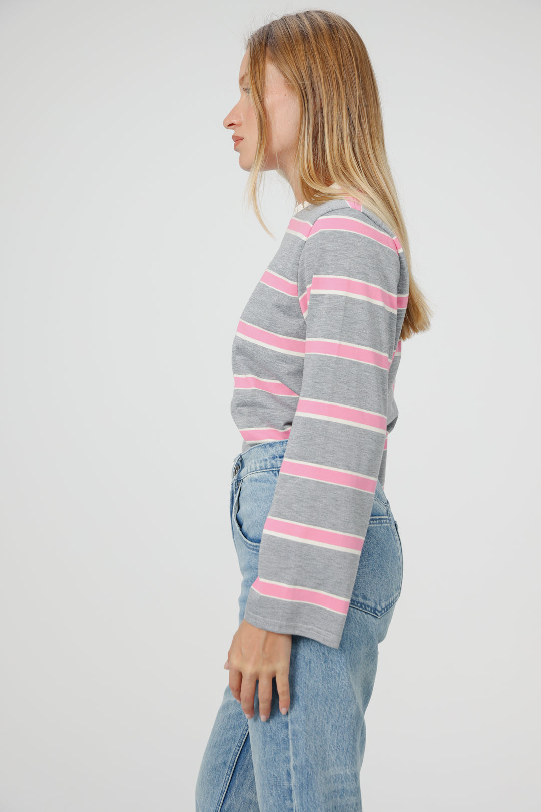 Simpla Grey Stripes Shirt