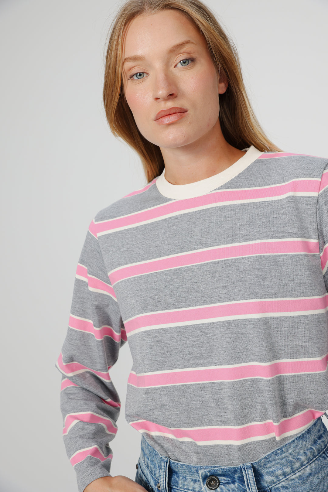 Simpla Grey Stripes Shirt