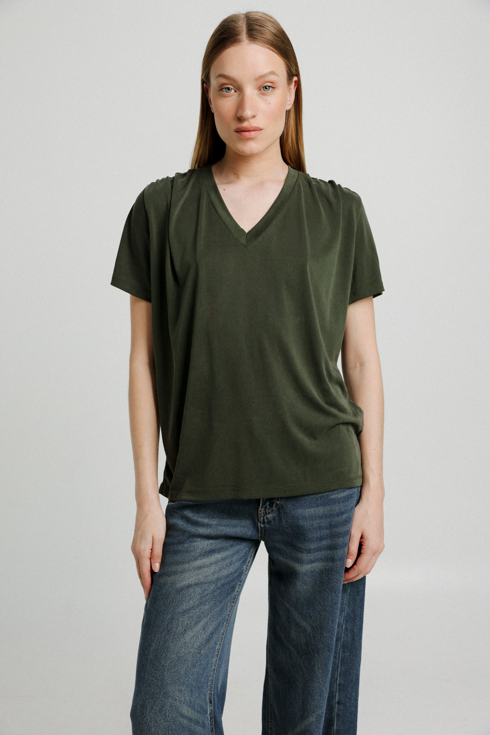 Just V Green T-Shirt
