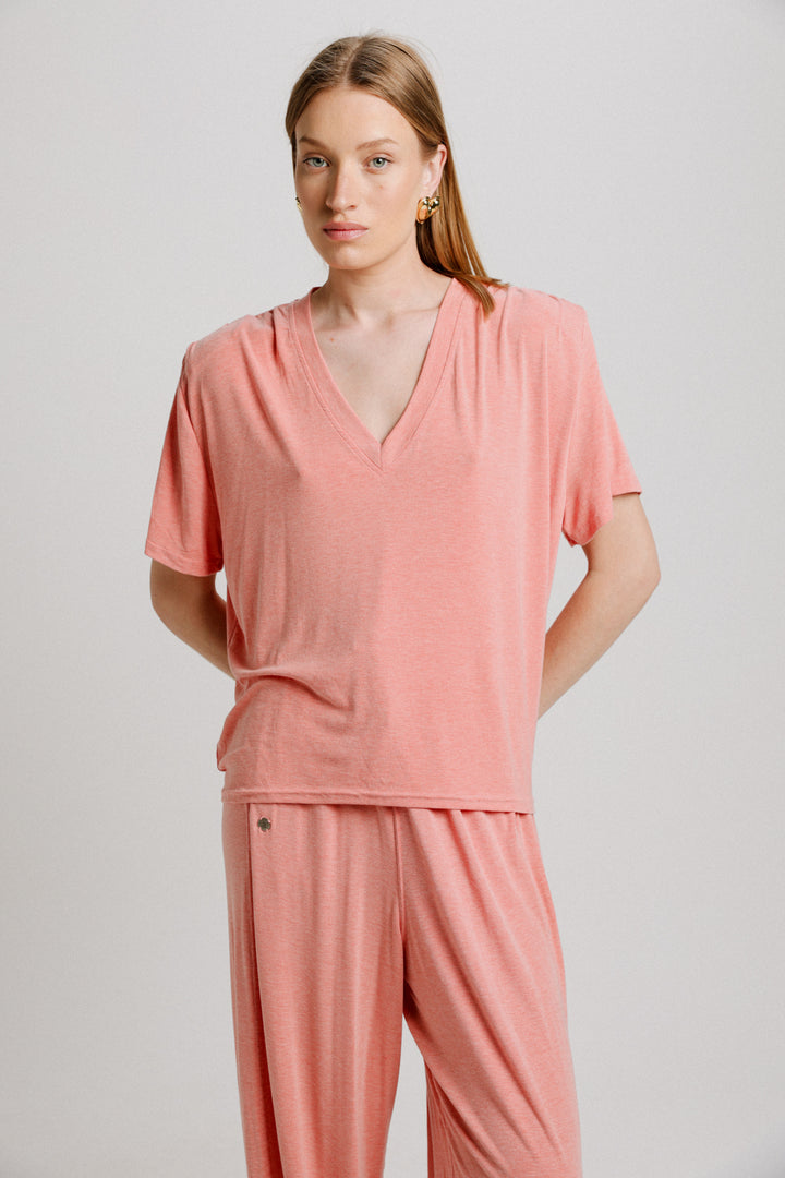 Vitamin Pink Padded T-Shirt