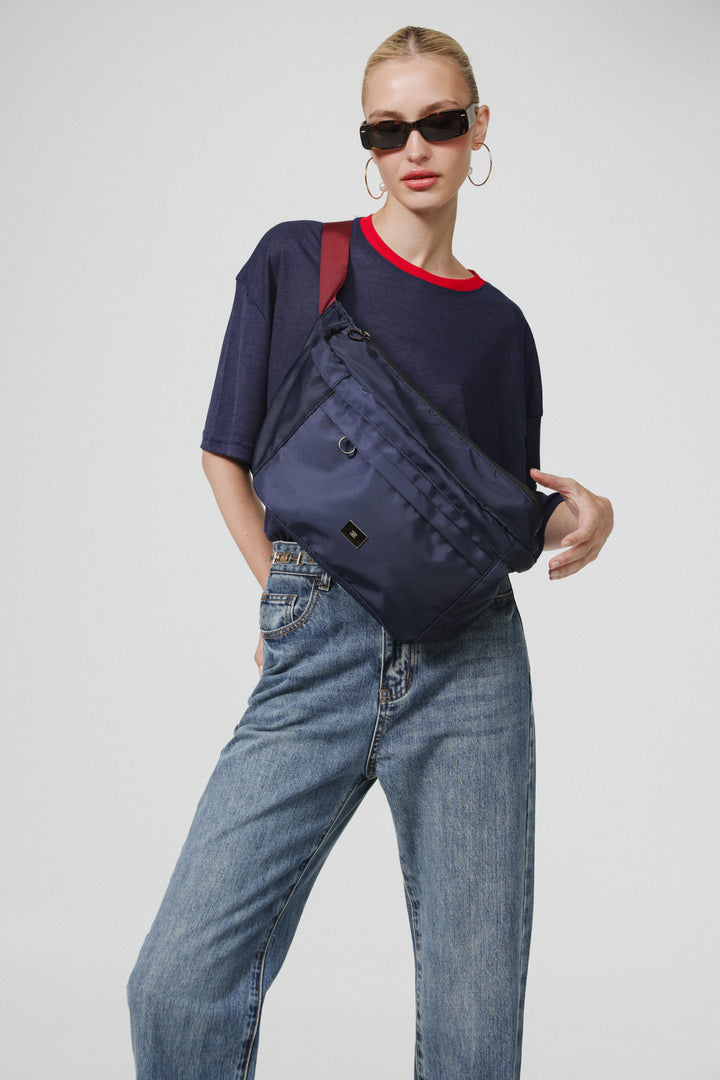 EE Huge Navy Belt Bag