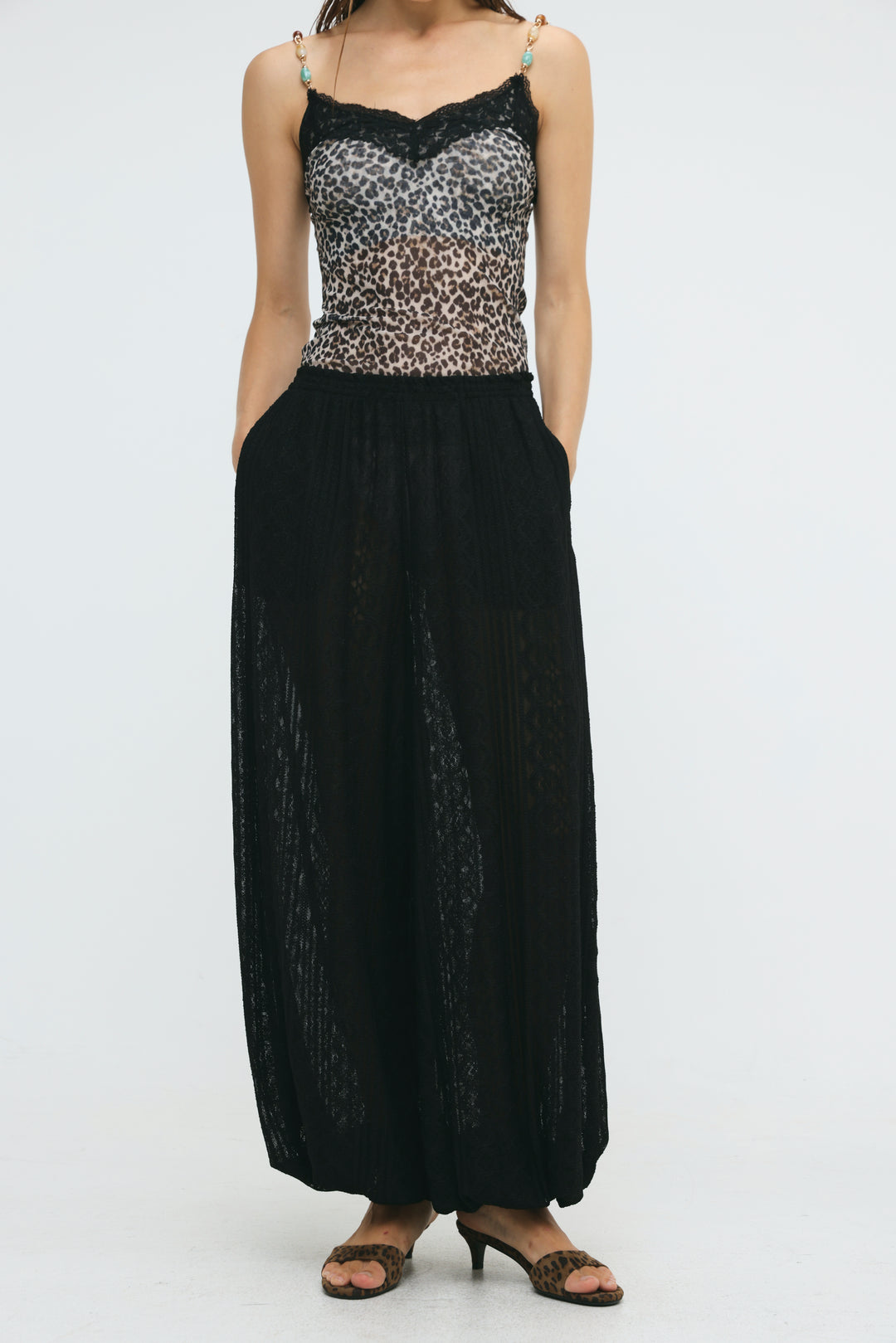 Mallorca Black Lace Balloon Bottoms