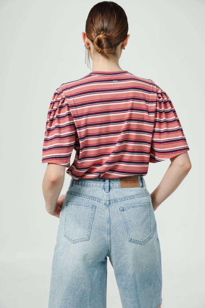 First Rose Stripes T-Shirt