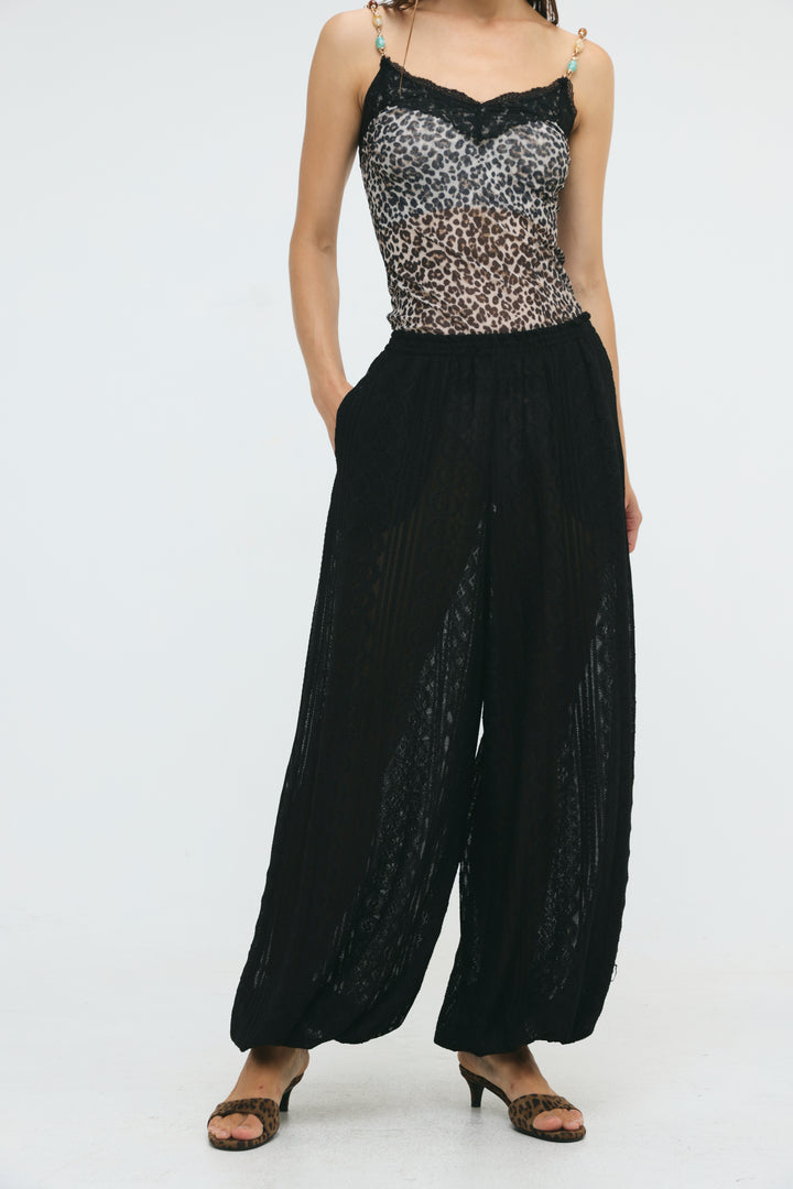 Mallorca Black Lace Balloon Bottoms