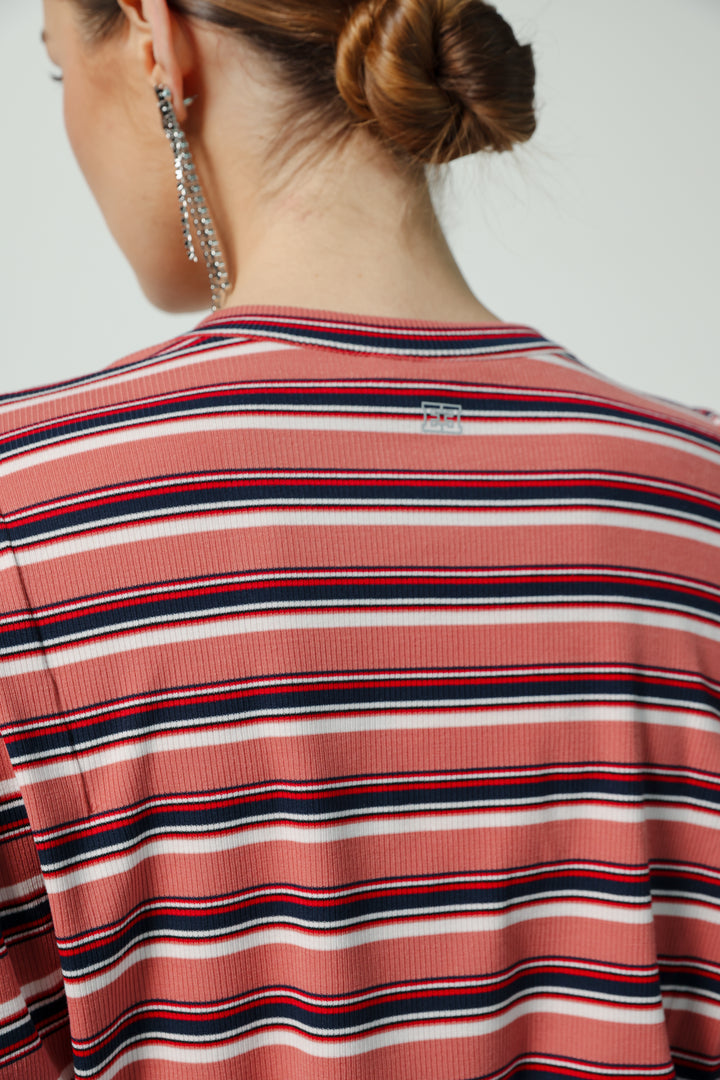 First Rose Stripes T-Shirt