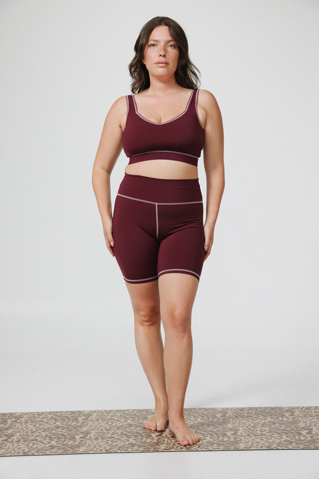 Lanir Wine Short Leggings