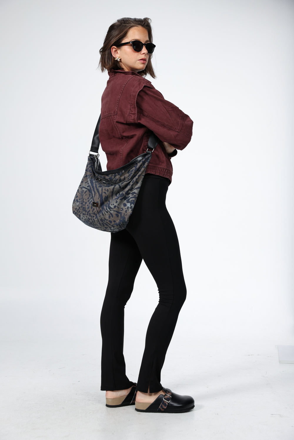 תיק צד מנומר לאישה Rock Leopard Bag 