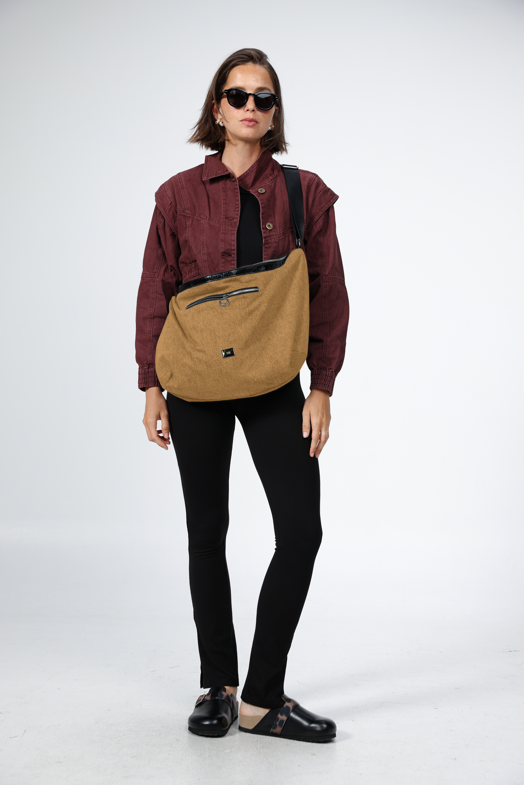 תיק צד איכותי מכותנה לנשים Rock Camel Bag 