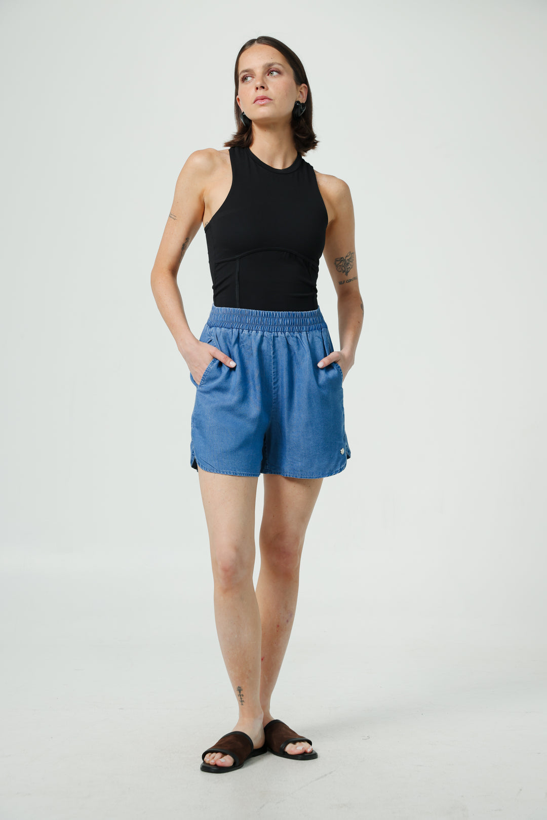 Buni's Blue Denim Shorts