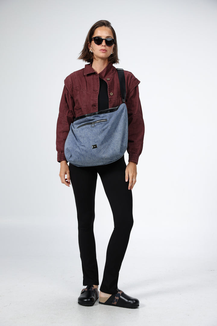 Rock Denim Bag תיק כותנה ג'ינס