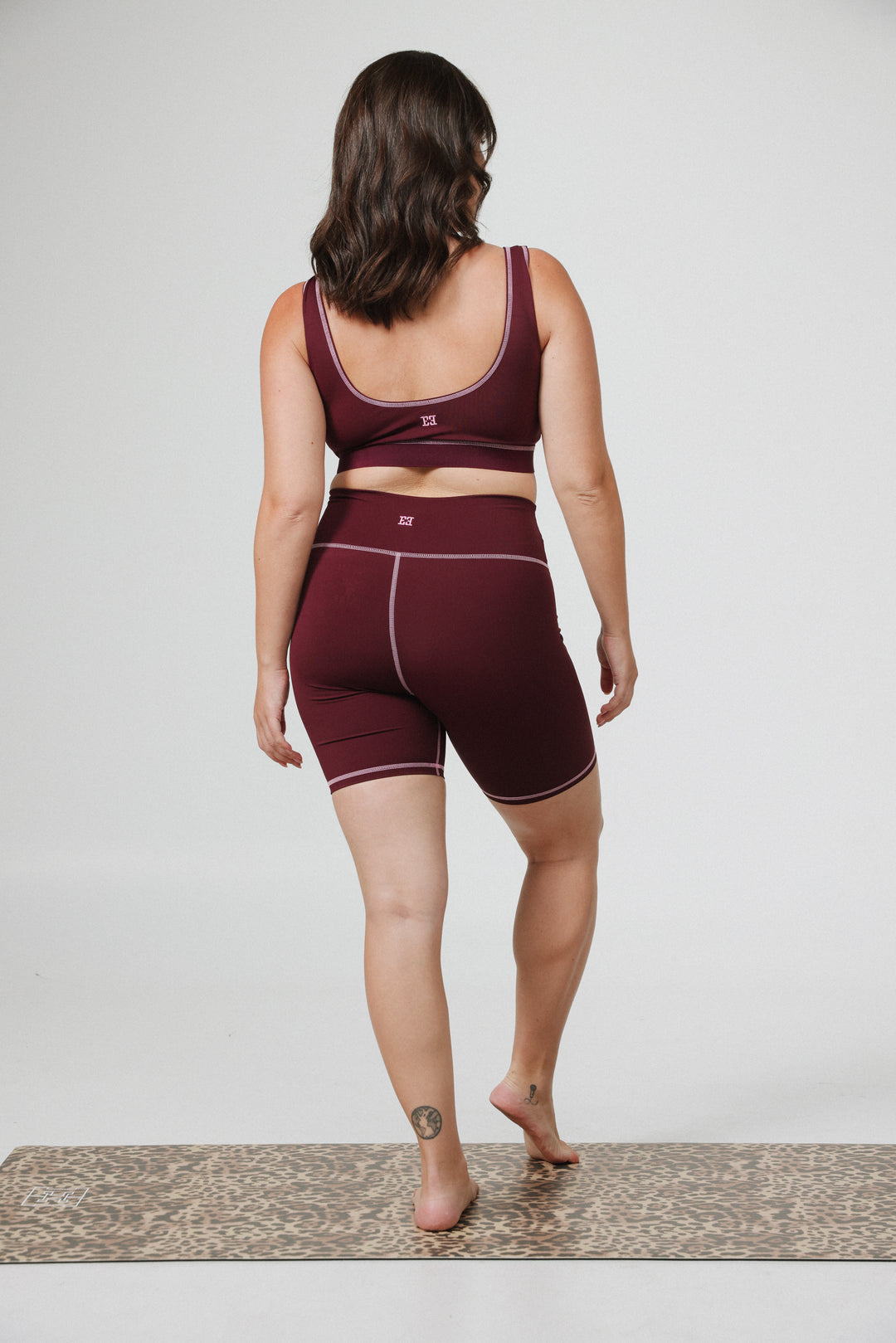 Lanir Wine Short Leggings