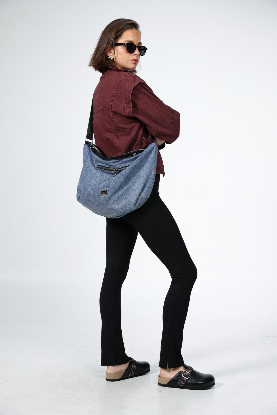 תיק צד ג'ינס לאישה Rock Denim Bag 