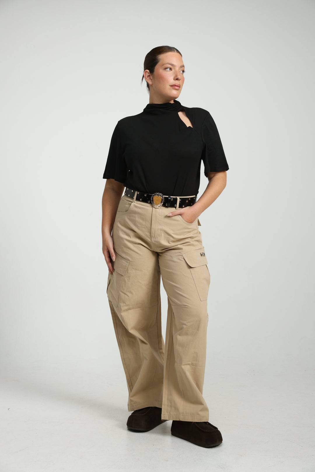 Getting Black Cargo Bottoms