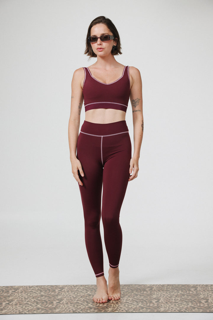 Kantor Wine Leggings
