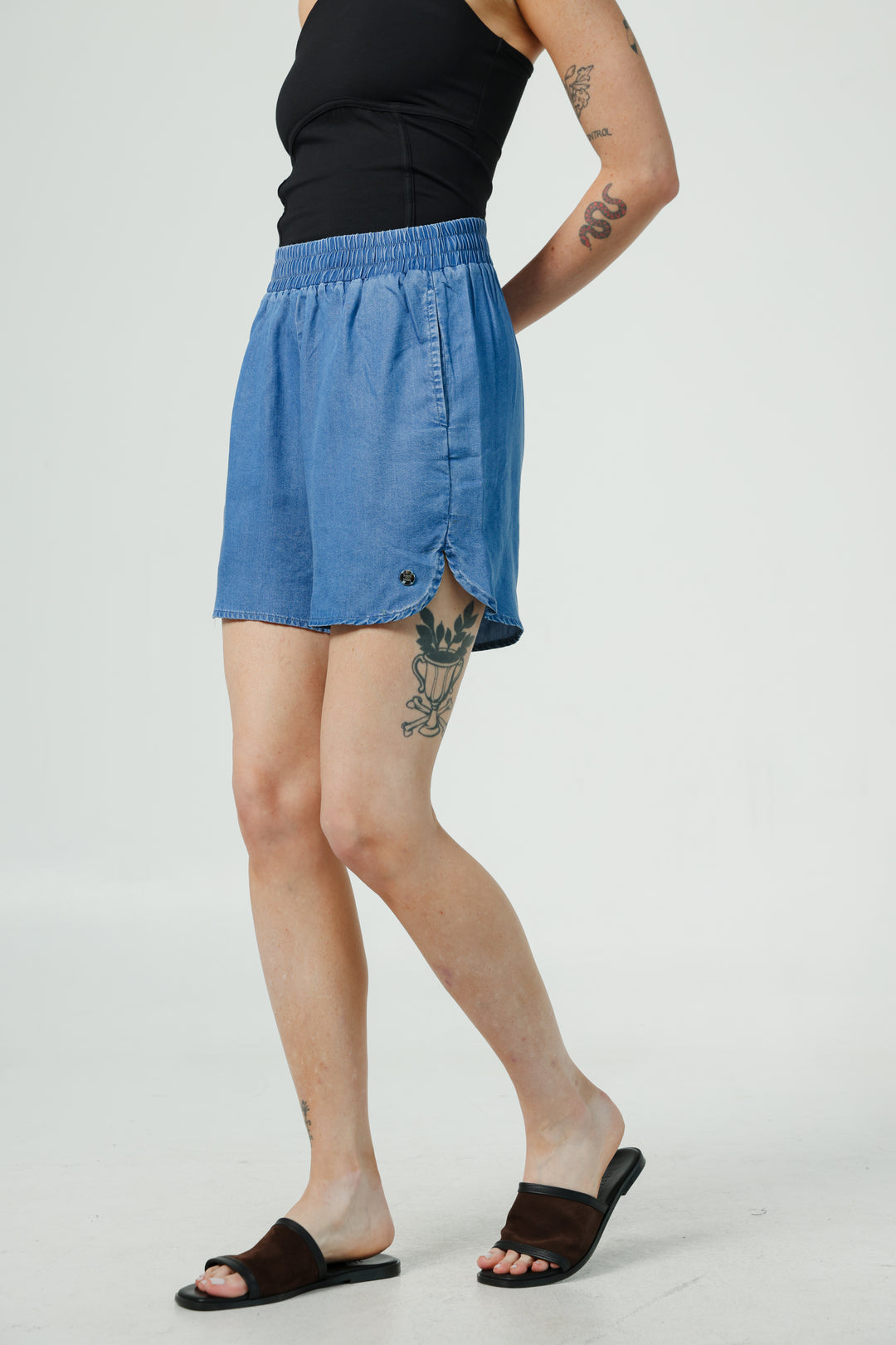 Buni's Blue Denim Shorts