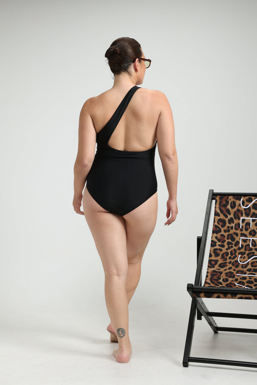 Lotus Black Swimsuit