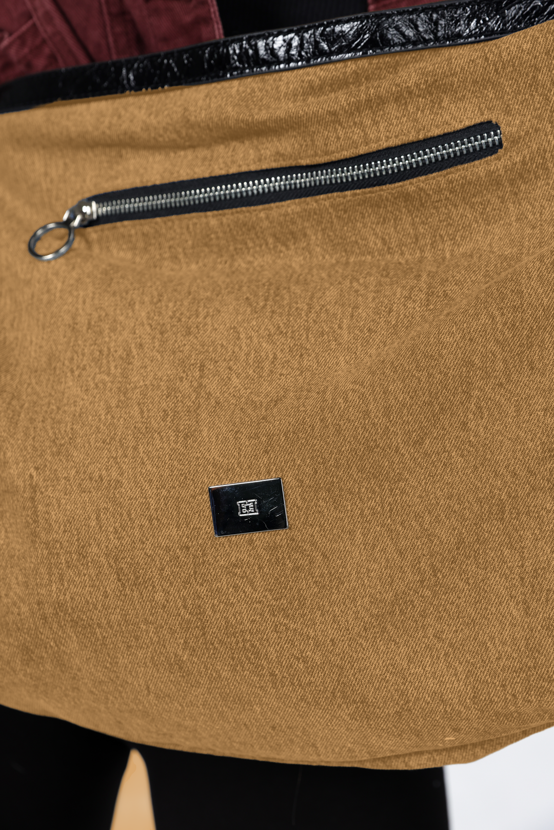 תיק בצבע חום כאמל 100% כותנה Rock Camel Bag 