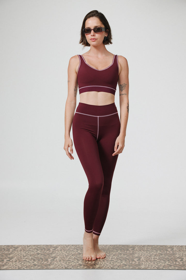 Kantor Wine Leggings