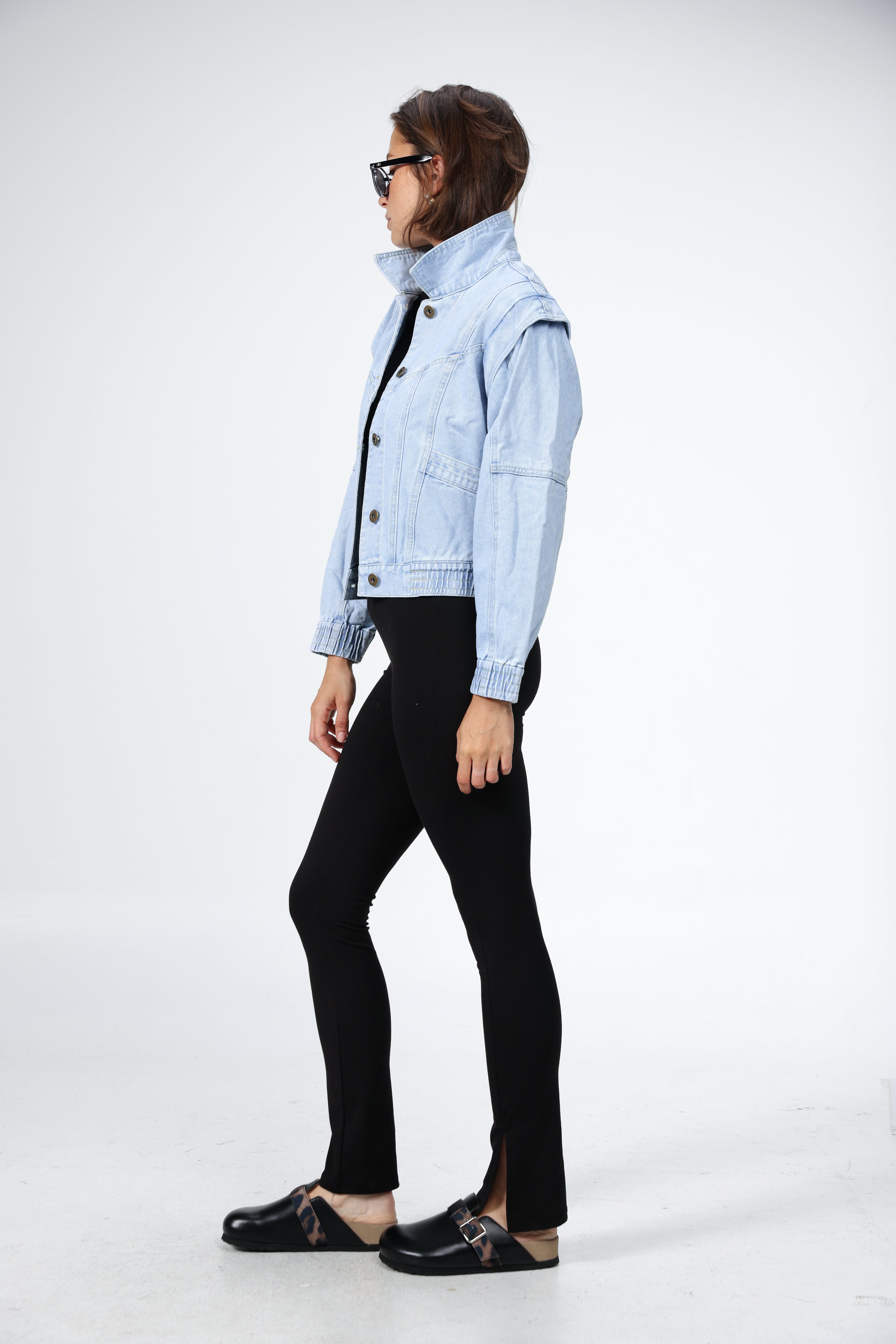 Poetry Light Blue Denim Jacket – SEESTARZ