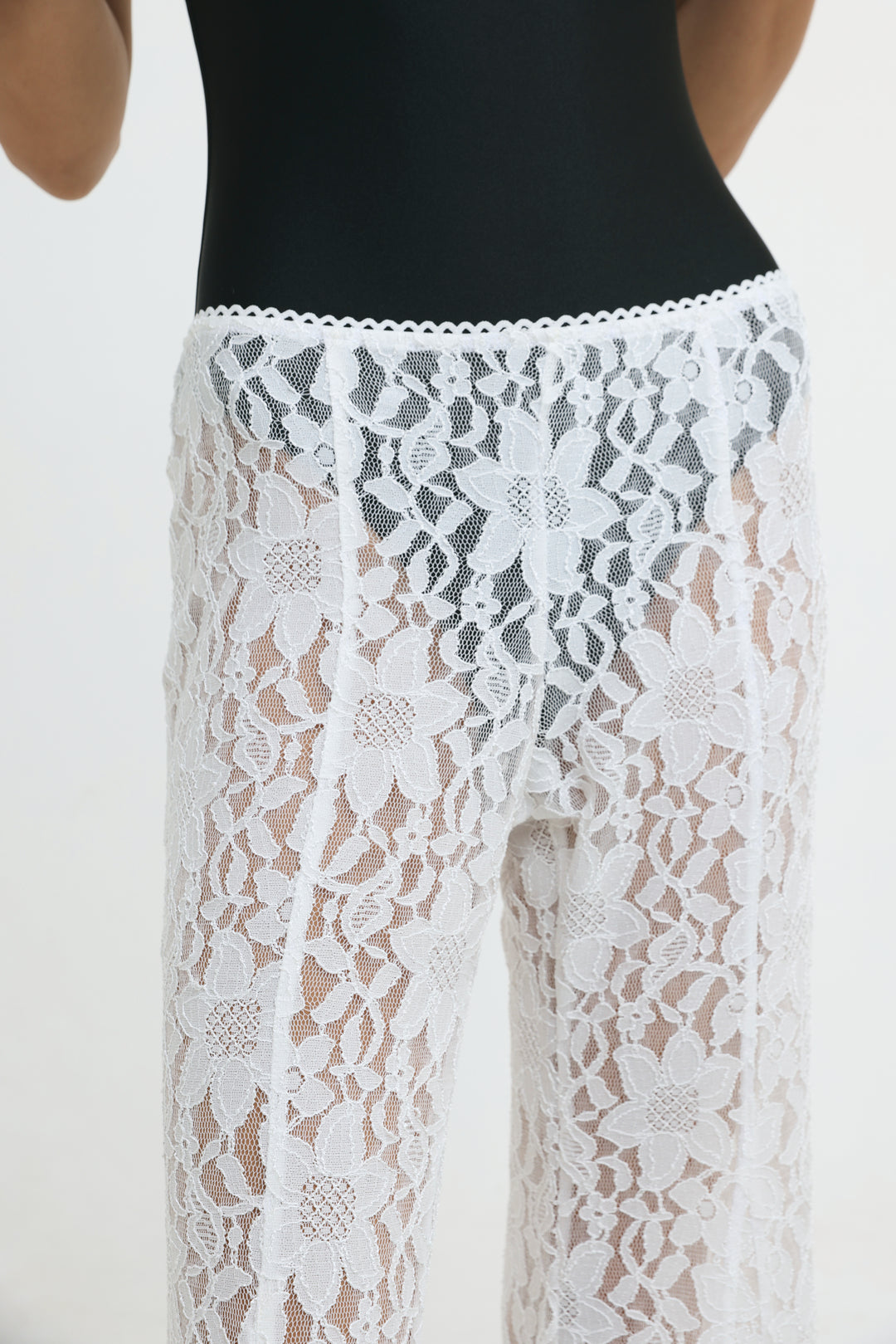 Paros White Lace Bottoms