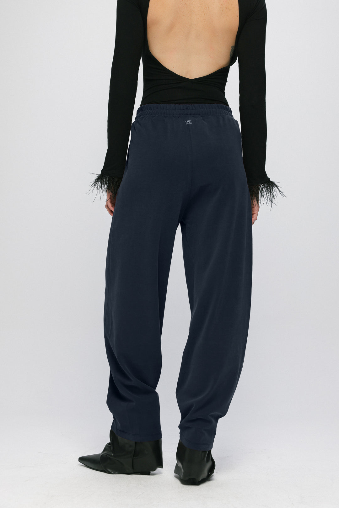 Relaxed Navy Bottoms