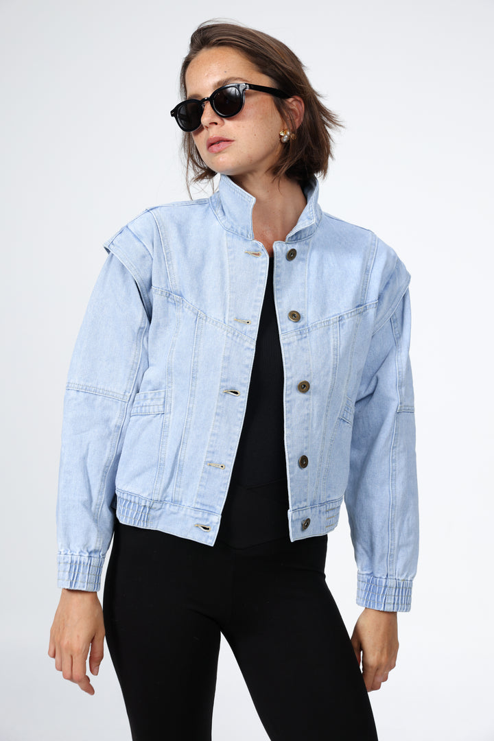 Poetry Light Blue Denim Jacket