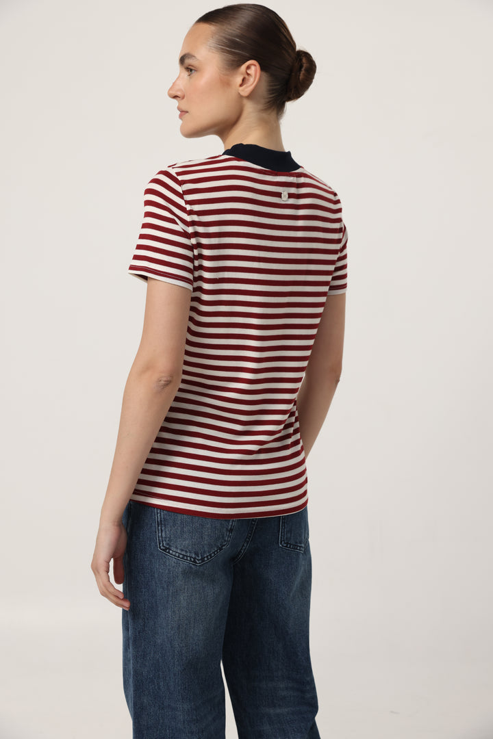 Rebasically Red Stripes T-Shirt