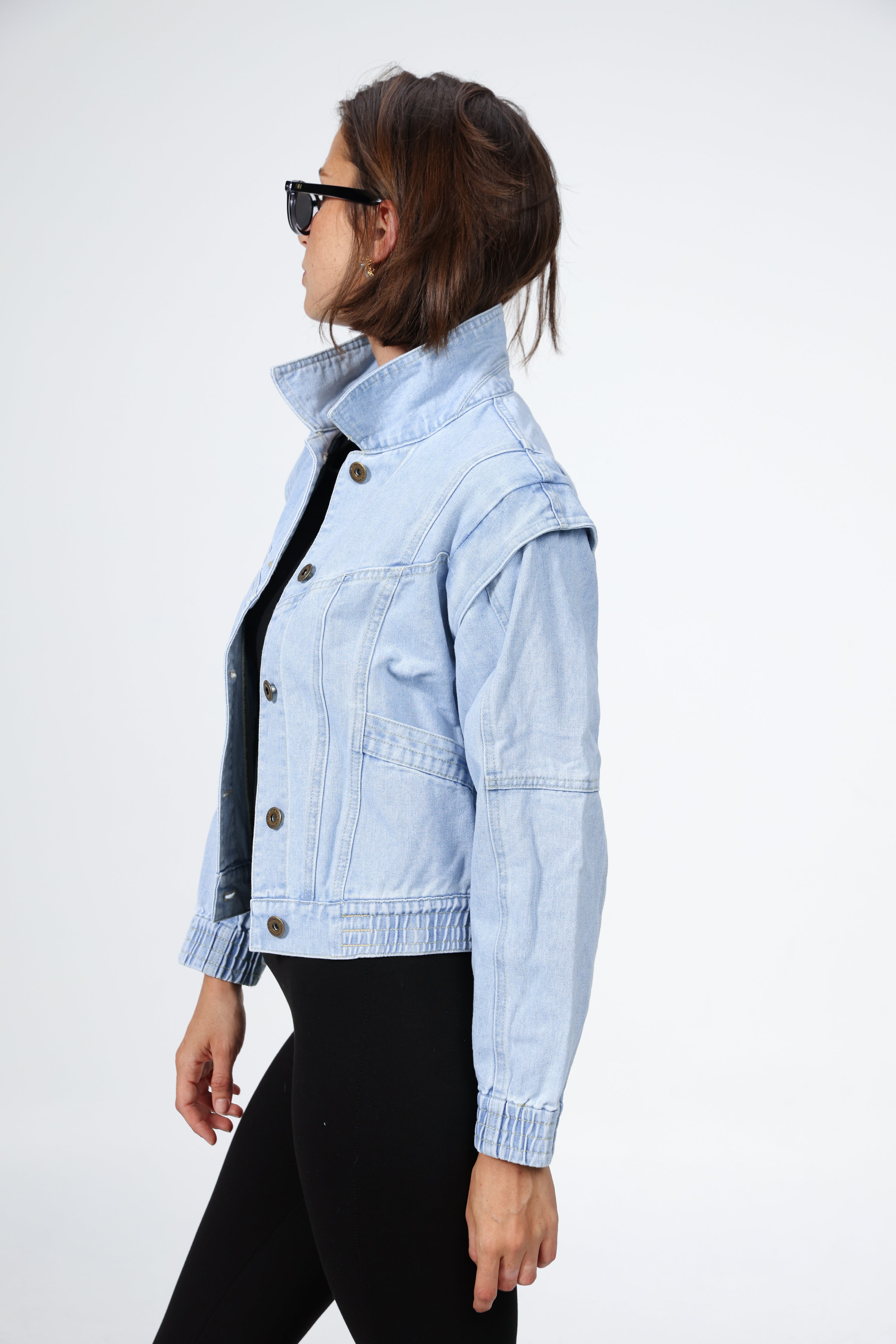 Poetry Light Blue Denim Jacket – SEESTARZ