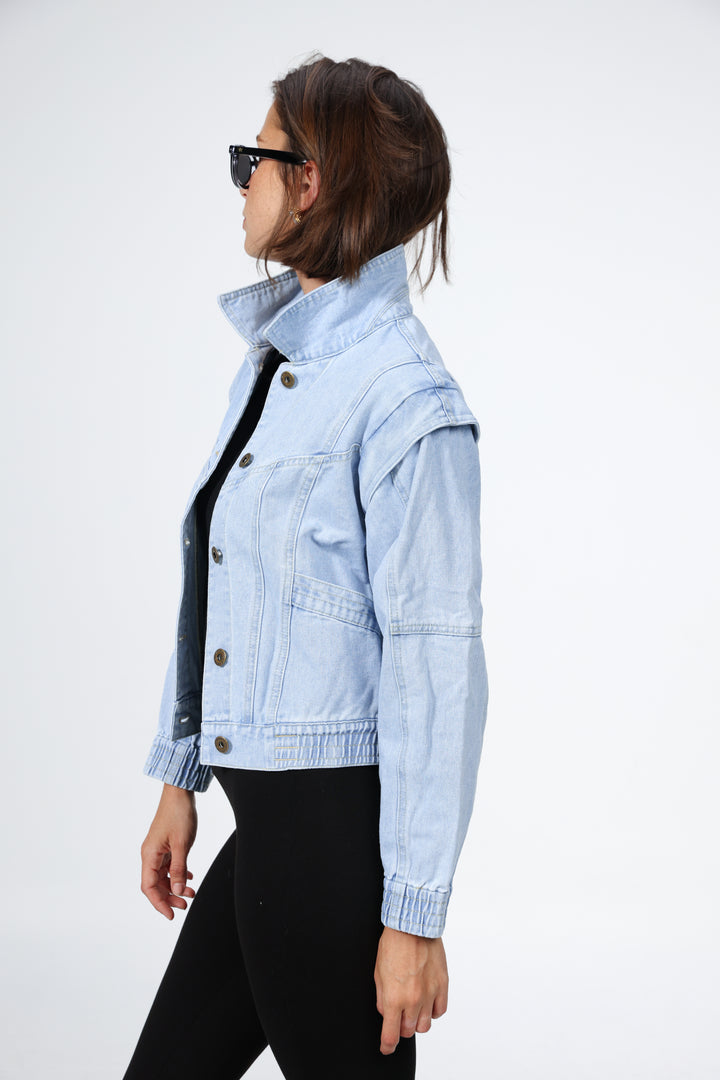 Poetry Light Blue Denim Jacket