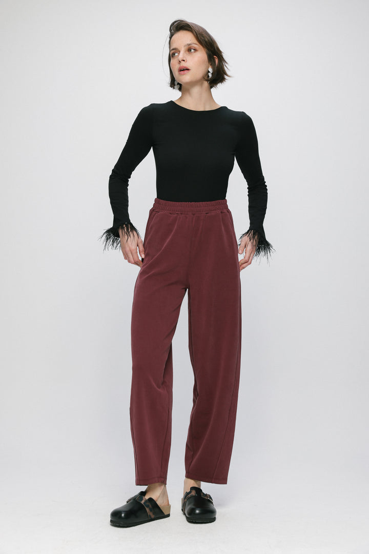 Relaxed Wine Bottoms
