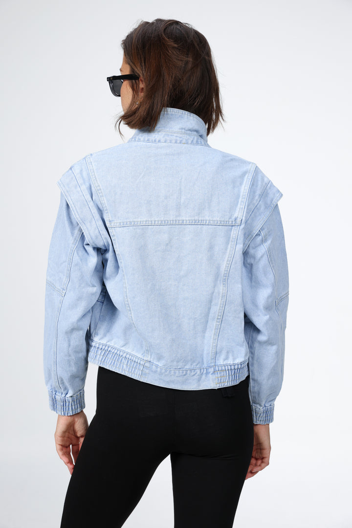 Poetry Light Blue Denim Jacket