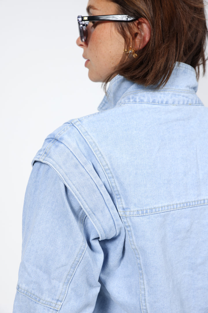 Poetry Light Blue Denim Jacket