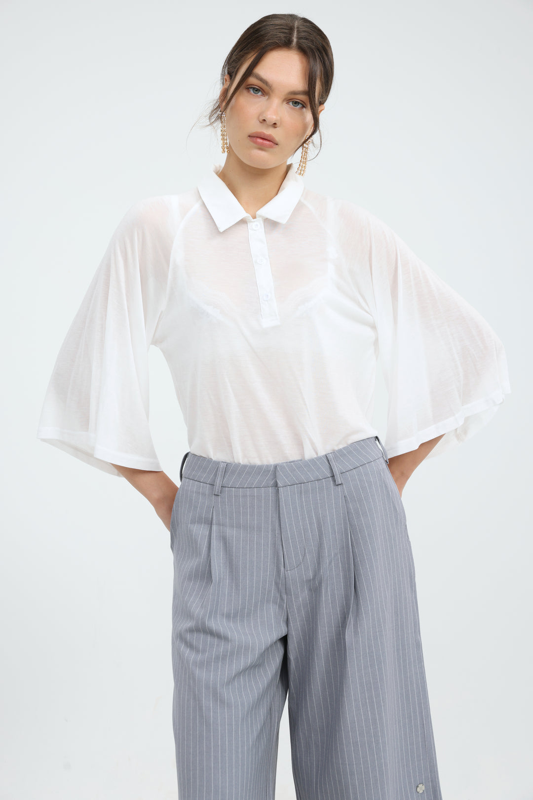 Scope White Polo