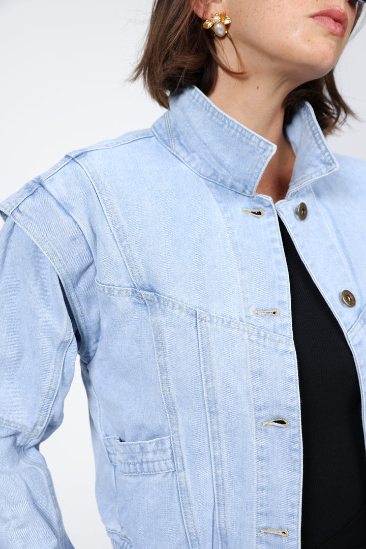 Poetry Light Blue Denim Jacket