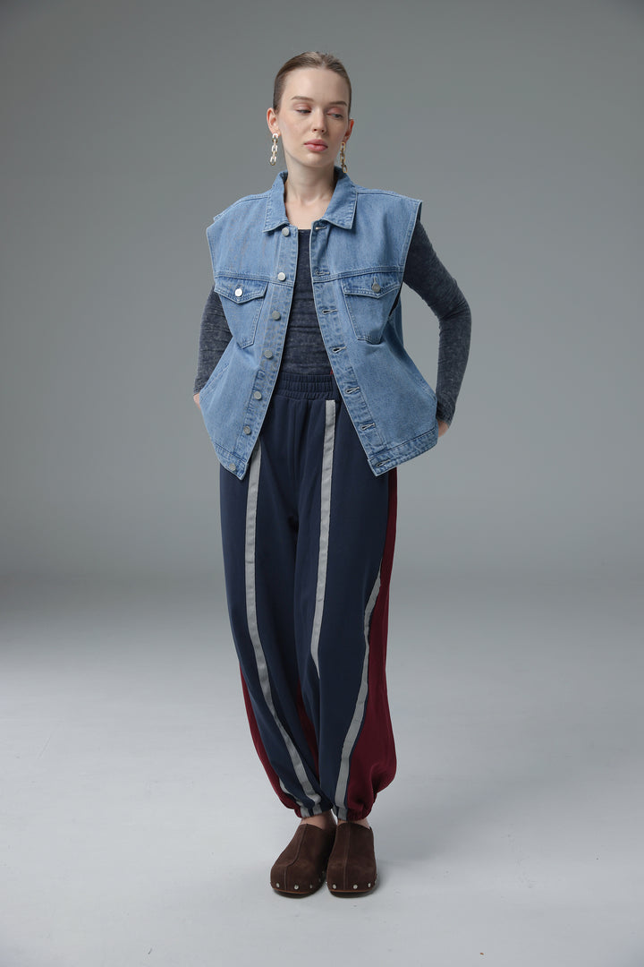 Daniela's Light Blue Denim Vest