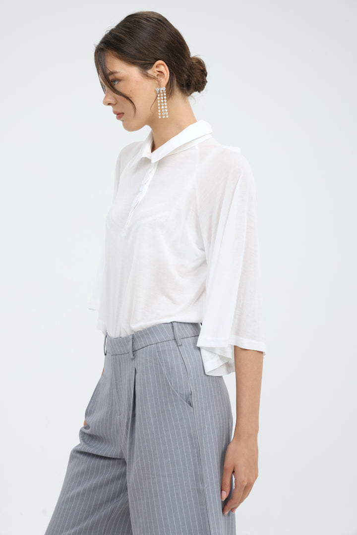 Scope White Polo