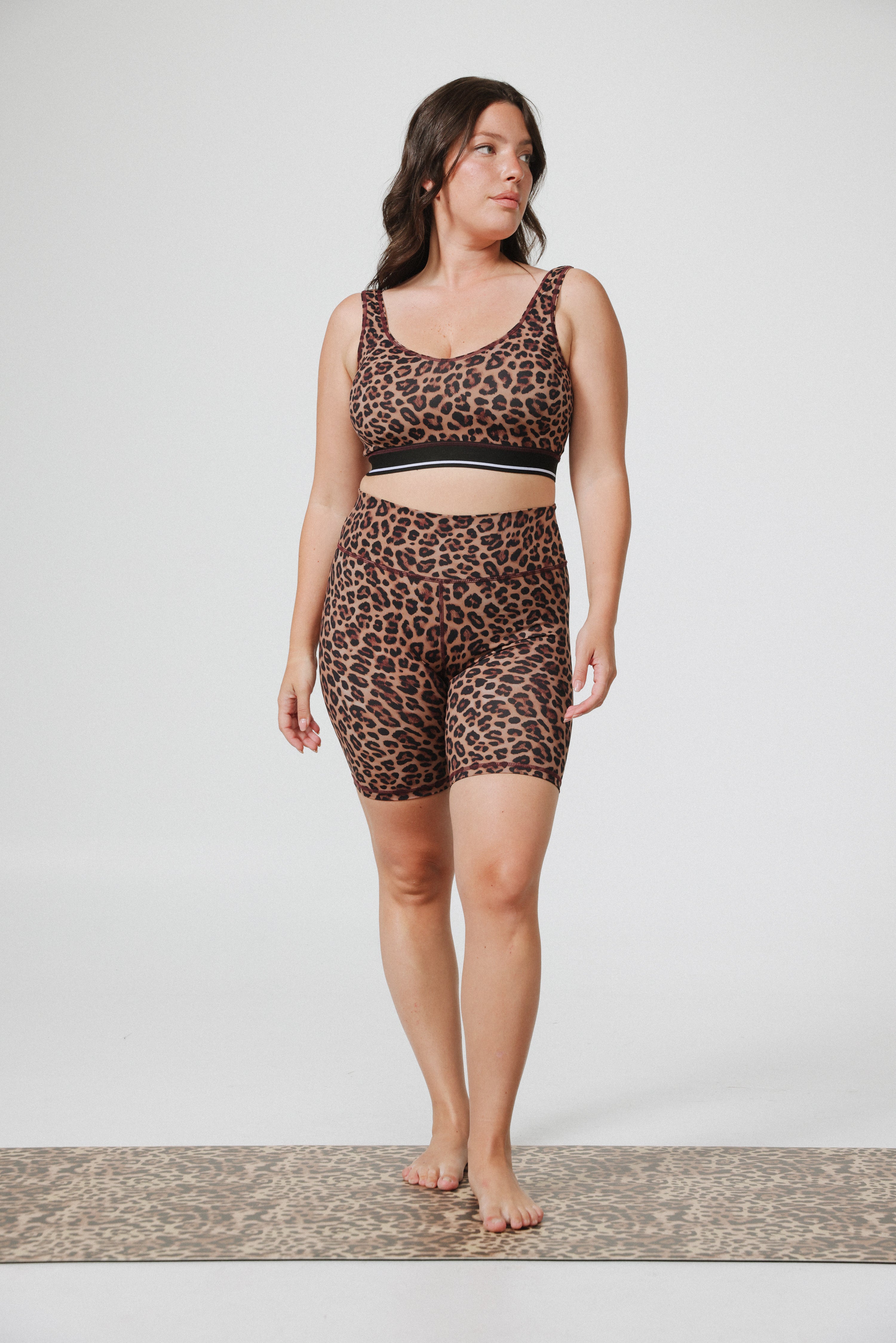 Lanir Leopard Short Leggings – SEESTARZ