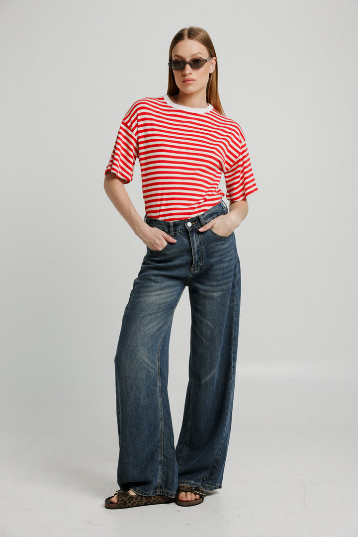 Fairy Red Stripes T-Shirt