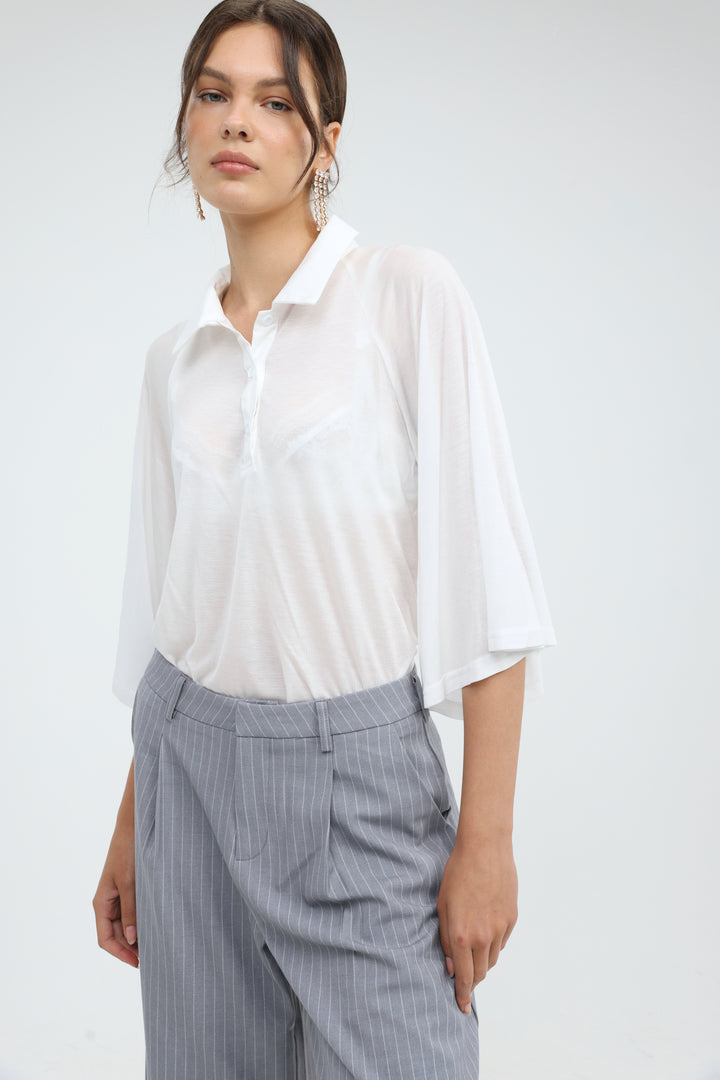 Scope White Polo