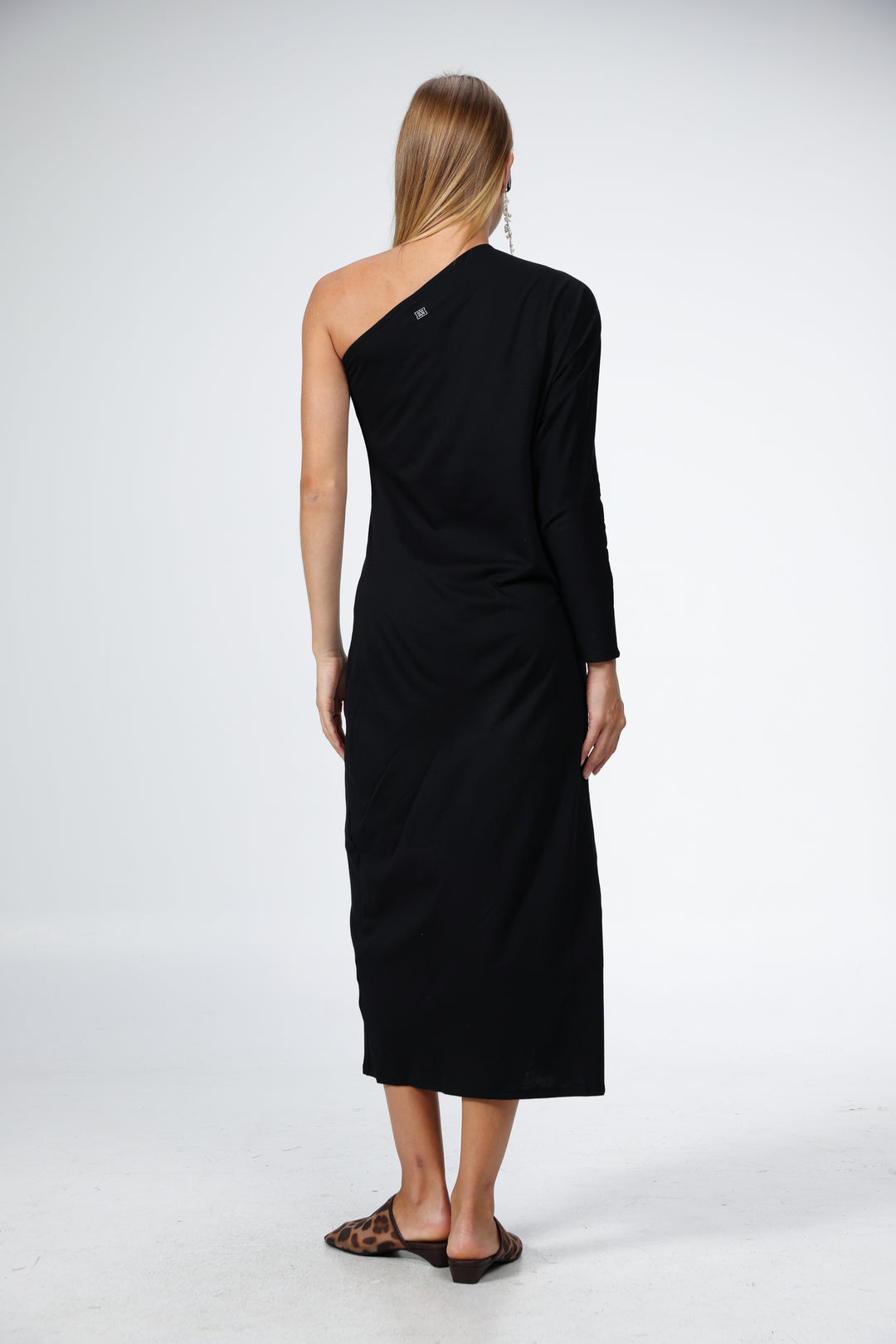 Black One Shoulder Dress