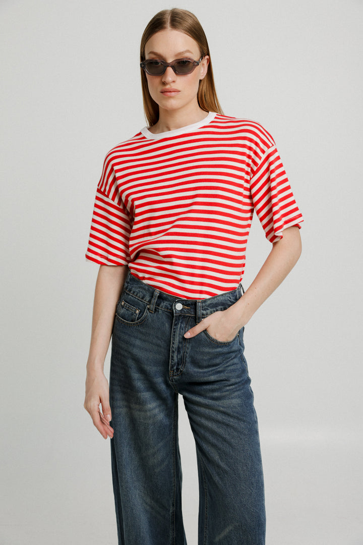 Fairy Red Stripes T-Shirt