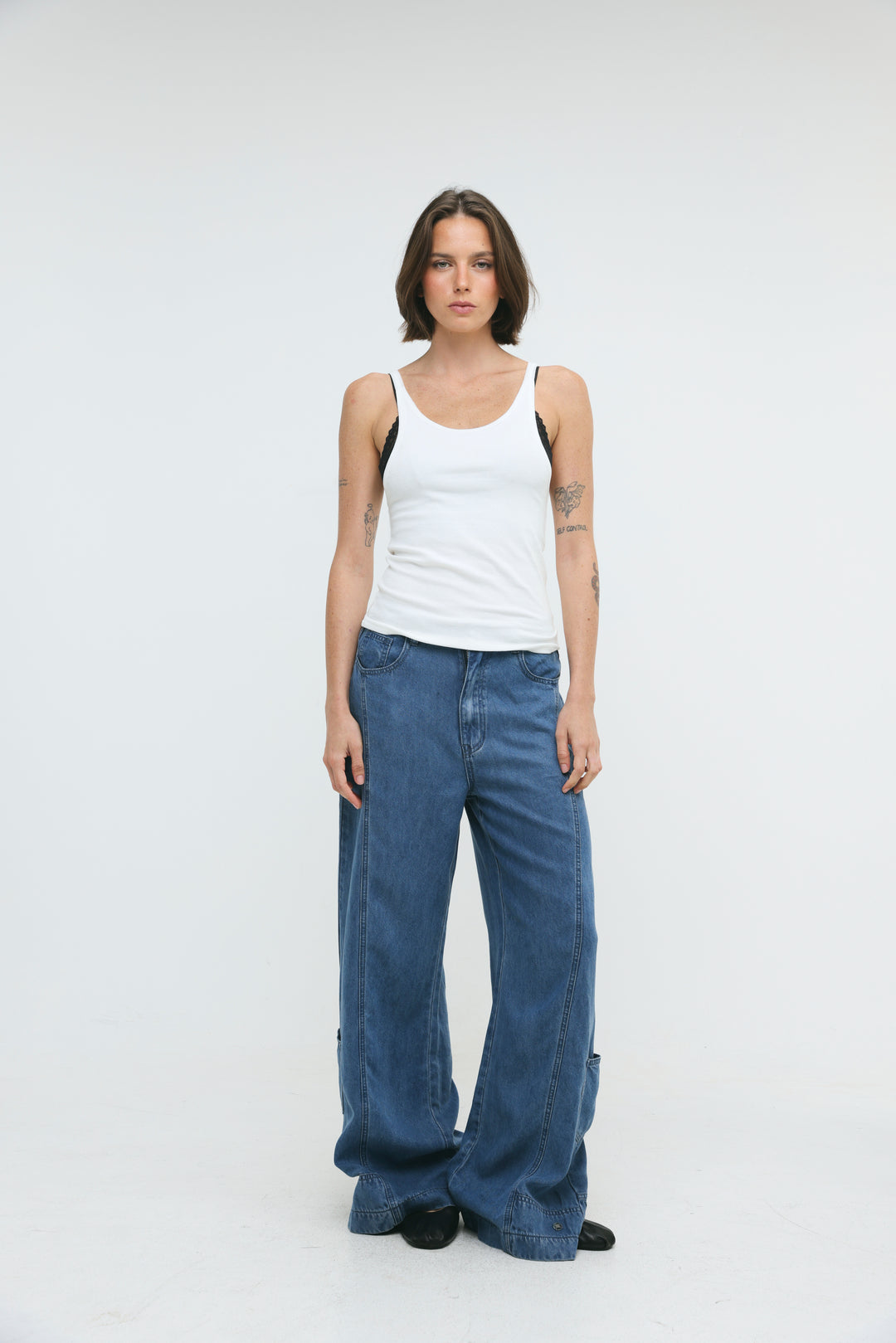 Saba10 White Tank