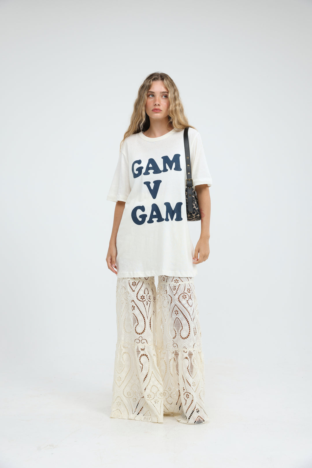 Gam V Gam Cream T-Shirt