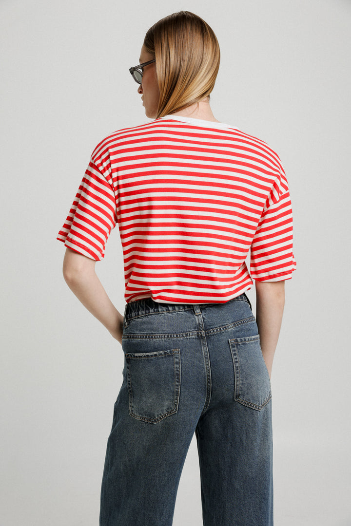 Fairy Red Stripes T-Shirt