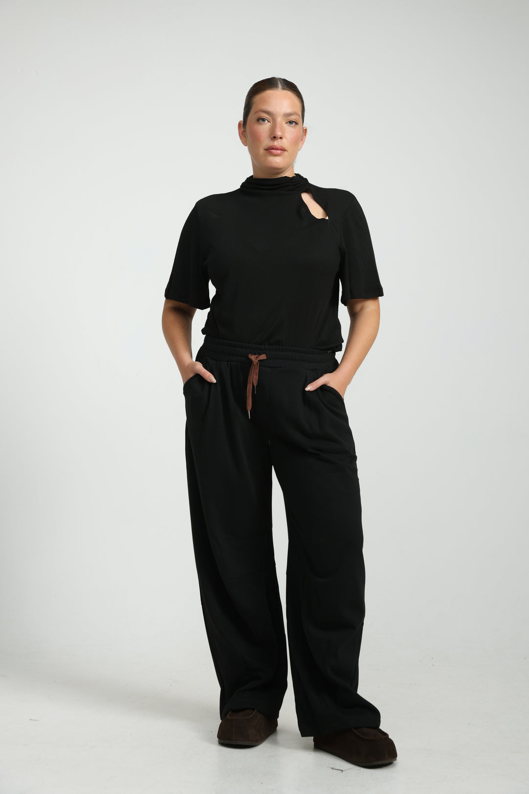 Familiar Navy Joggers