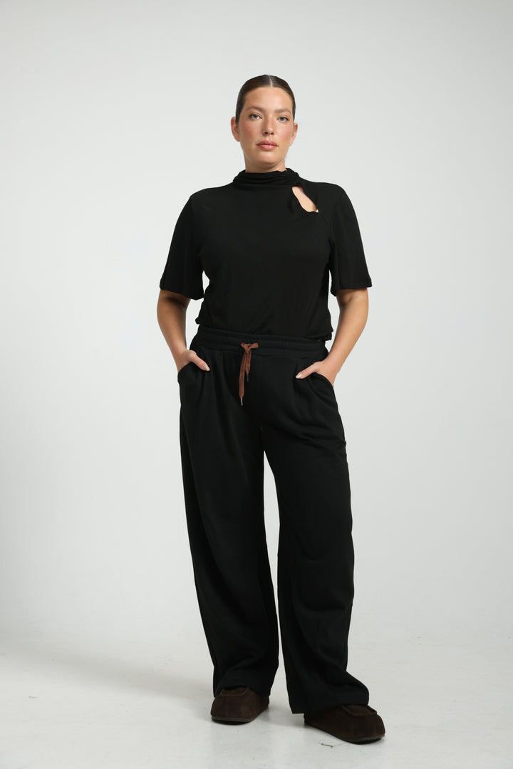 Familiar Navy Joggers